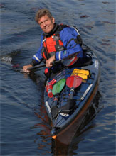 Wayne in kayak
