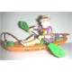 Sit-On-Top Paddling Santa Ornament  **Clearance Sale Price**	