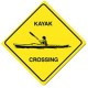 Kayak X-ing Magnet