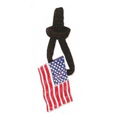 Zip Pull USA Flag